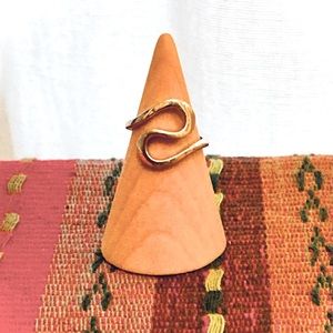 🎉 Sterling Silver free form ring size 6